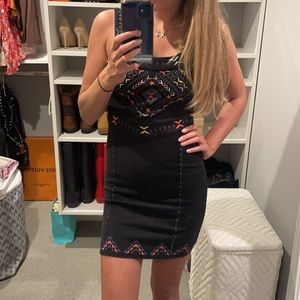 Free People tight mini dress